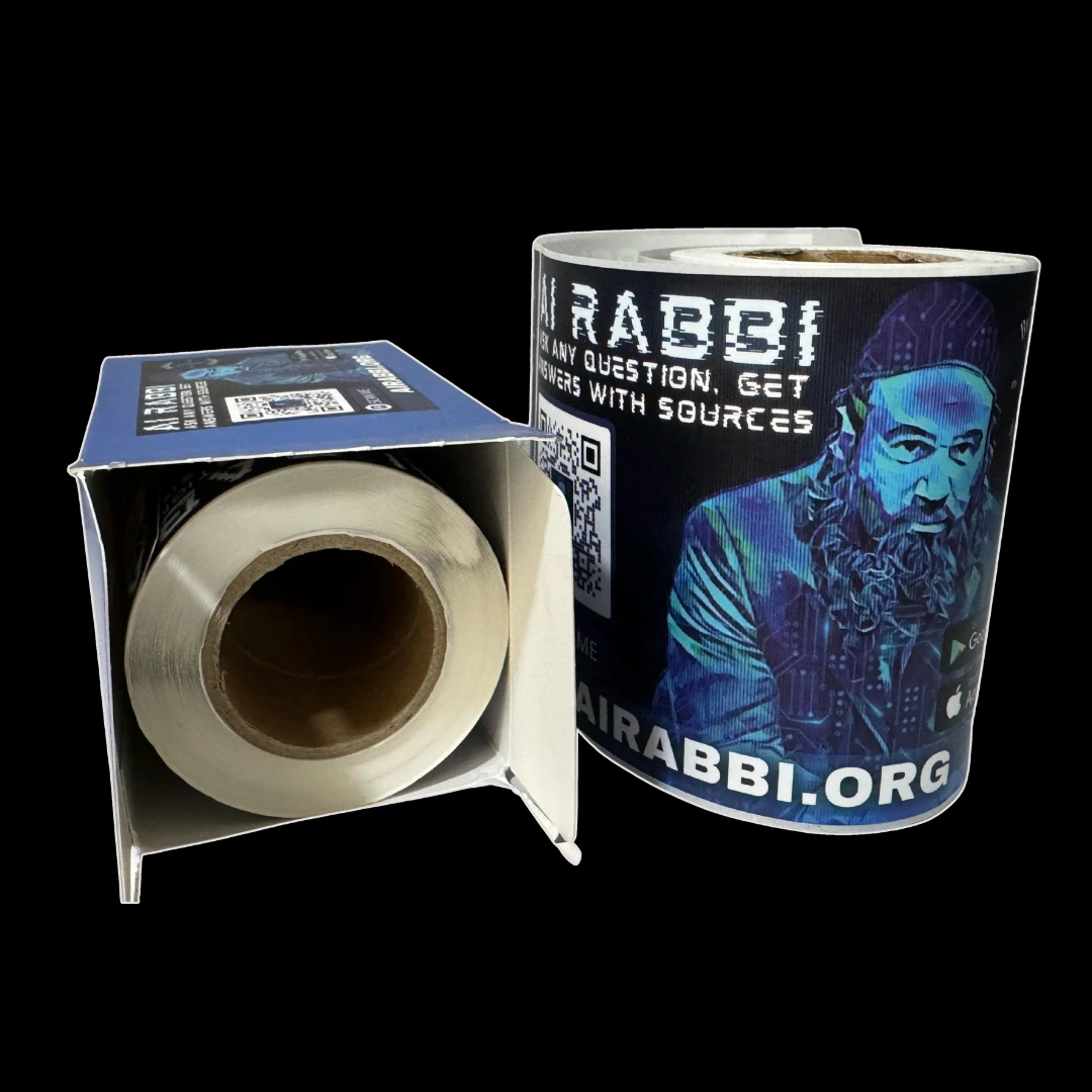 AI RABBI STICKERS